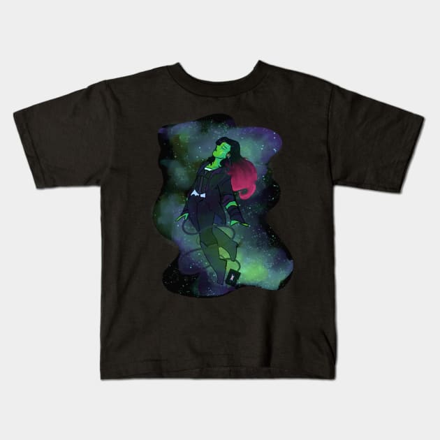 gamora Kids T-Shirt by inkpocket
